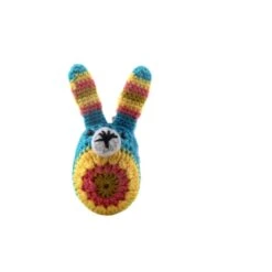 Jaune Rouge Bleu Brun Blanc Du Lièvre De Pâques Lapin Jouet Crochet Accroché à Tricoter Kit Amigurum