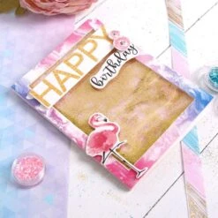 Joyeux Anniversaire Paillettes Shaker Carte Postale Kit De Bricolage, Papier, Bricolage, Cadeau, Car -Promos Creavea Boutique joyeux anniversaire paillettes shaker carte postale kit de bricolage papier bricolage cadeau car p 4