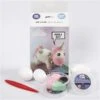 Creativ Company Kit Activité Enfant - Modelage Silk Clay - Licorne Rose