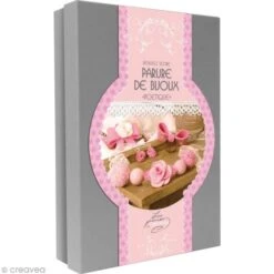 Kit Créatif Modelage Pâte Fimo - Parure De Bijoux - Poétique