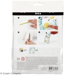 Creativ Company Kit Créatif Modelage Silk Clay - Tableau Printanier -Promos Creavea Boutique kit creatif modelage silk clay tableau printanier p 3