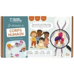 Kit Créatif Pâte à Modeler - Je Découvre Le Corps Humain 9 Kit Créatif Pâte à Modeler - Je Découvre Le Corps Humain -Promos Creavea Boutique kit creatif pate a modeler je decouvre le corps humain p 5