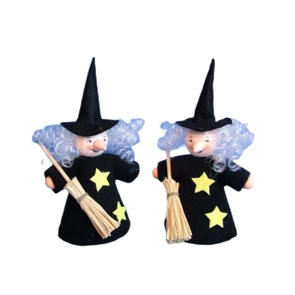 Kit De Bricolage 2 Halloween Sorcières Du Coton Filé Tchèque Décor à La Maison Des Enfants De Style 1 Kit De Bricolage 2 Halloween Sorcières Du Coton Filé Tchèque Décor à La Maison Des Enfants De Style