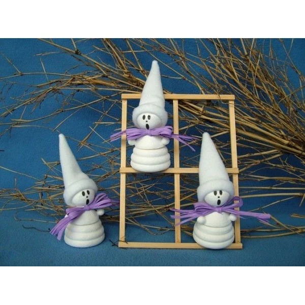 Kit De Bricolage 3 Halloween Fantôme Du Coton Filé Tchèque Décor à La Maison Des Enfants De Style Vi 2 Kit De Bricolage 3 Halloween Fantôme Du Coton Filé Tchèque Décor à La Maison Des Enfants De Style Vi – Image 2