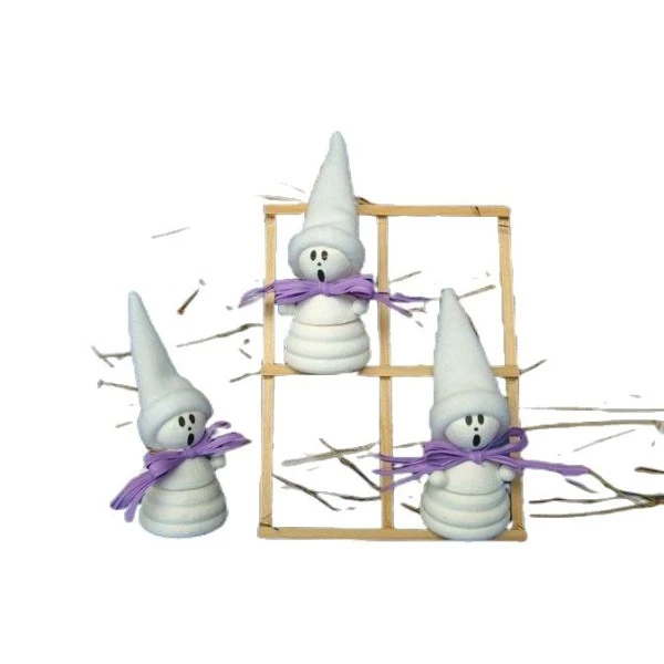 Kit De Bricolage 3 Halloween Fantôme Du Coton Filé Tchèque Décor à La Maison Des Enfants De Style Vi 1 Kit De Bricolage 3 Halloween Fantôme Du Coton Filé Tchèque Décor à La Maison Des Enfants De Style Vi