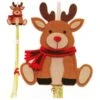 Kit De Bricolage" Cerf En écharpe", Nœud Papillon, Kit, Artisanat, Fée, Feutre, Décoration De Porte,