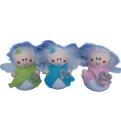 Kit De Bricolage De Noël 3 Coeur Des Anges Du Coton Filé Tchèque Décor À La Maison Des Enfants De St