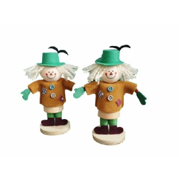Kit De Bricolage Halloween 2 De L'Automne Oz Épouvantail Du Coton Filé Tchèque Décor À La Maison Des 1 Kit De Bricolage Halloween 2 De L'Automne Oz Épouvantail Du Coton Filé Tchèque Décor À La Maison Des