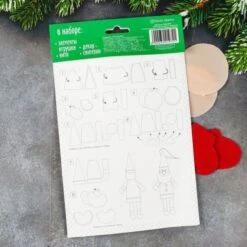 Kit De Bricolage, Kit, Jouet D'Arbre De Noël Du Nouvel An, Ensemble Pour Créer Un Ornement à Partir 8 Kit De Bricolage, Kit, Jouet D'Arbre De Noël Du Nouvel An, Ensemble Pour Créer Un Ornement à Partir -Promos Creavea Boutique kit de bricolage kit jouet darbre de noel du nouvel an ensemble pour creer un ornement a partir p 4