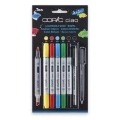 Copic Kit De Marqueurs Ciao 5+1, Couleurs Brillantes