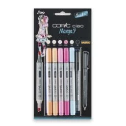 Copic Kit De Marqueurs Ciao 5+1, Manga 7