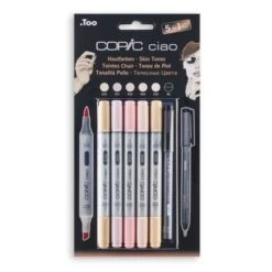 Copic Kit De Marqueurs Hobbymarker Ciao 5+1, Teintes Chair