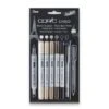 Copic Kit De Marqueurs Hobbymarker Ciao 5+1, Teintes Grises