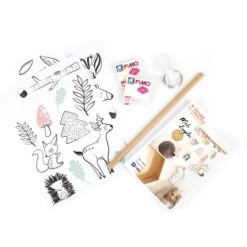 Kit DIY Fimo - Suspensions Pour Chambre D'enfant - 30 X 50 -Promos Creavea Boutique kit diy fimo suspensions pour chambre denfant 30 x 50 p 3