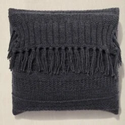 Kit DIY Tricot Mindful DMC - Coussin - 40 X 40 Cm -Promos Creavea Boutique kit diy tricot mindful dmc coussin 40 x 40 cm p 5