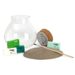 Kit Fimo - Terrarium - Ø 15 Cm -Promos Creavea Boutique kit fimo terrarium o 15 cm p 2