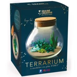 Kit Fimo - Terrarium - Ø 15 Cm -Promos Creavea Boutique kit fimo terrarium o 15 cm p 6