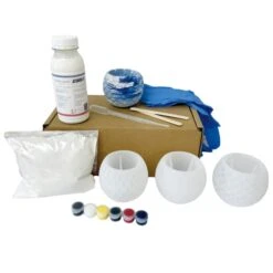 Kit Jesmonite - Bougeoir Boule - AC100 Mini - 1 Pce -Promos Creavea Boutique kit jesmonite bougeoir boule ac100 mini 1 pce p 2