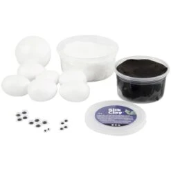 Creativ Company Kit Modelage Silk Clay Shaun Le Mouton - Mini Jeu De Quilles -Promos Creavea Boutique kit modelage silk clay shaun le mouton mini jeu de quilles p 5