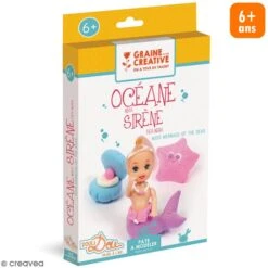 Kit Pâte à Modeler - Océane, Sirène Des Mers