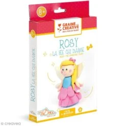 Kit Pâte à Modeler - Rosy La Fée Qui Danse