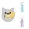 Kit Pour Biscuit En Relief Chat + 2 Stylos Au Chocolat Bleu Pastel Et Lilas