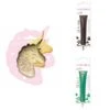 Kit Pour Biscuit En Relief Licorne + 2 Stylos Au Chocolat Marron Et Vert