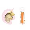 Kit Pour Biscuit En Relief Licorne + Stylo Au Chocolat Orange