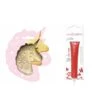 Kit Pour Biscuit En Relief Licorne + Stylo Au Chocolat Rouge