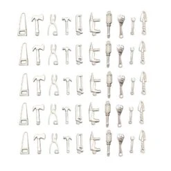 KRAFTIKA, 50pcs D'Alliage D'Argent D'Outils De Mélange Tibétain Charmes Pendentifs, De Gros Lots En -Promos Creavea Boutique kraftika 50pcs dalliage dargent doutils de melange tibetain charmes pendentifs de gros lots en p 3