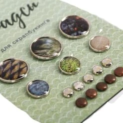 La Pêche De La Forêt Des Attaches Parisiennes Ensemble, Scrapbooking Embellissement, Le Bricolage Fa