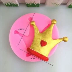 La Petite Princesse De La Couronne D'Anniversaire, 3D En Silicone De Chocolat Savon Gâteau, Fondant -Promos Creavea Boutique la petite princesse de la couronne danniversaire 3d en silicone de chocolat savon gateau fondant p 2