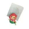 La Petite Sirène Fille Pendentif, 3D En Silicone De Chocolat Savon Gâteau, Fondant Gâteau, L'Argile
