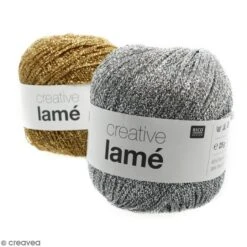 Laine Rico Design - Creative Lamé - 25 Gr - 62% Polyester 38% Polyamide