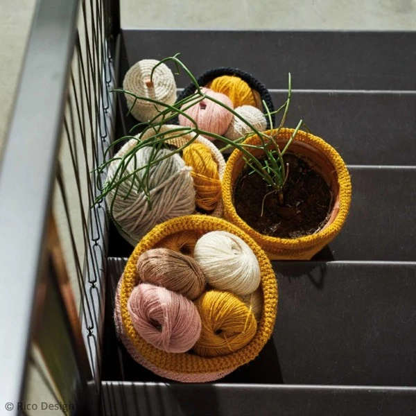 Laine Rico Design - Creative Natur 50 Gr - 100% Chanvre 2 Laine Rico Design - Creative Natur 50 Gr - 100% Chanvre – Image 2