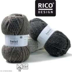 Laine Rico Design - Creative Super Twist Chunky - 100 Gr - 80% Acrylique 20% Alpaga
