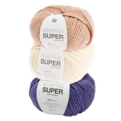 Laine Rico Design - Essentials Super Super Chunky - 100 Gr - 50% Laine 50% Acrylique