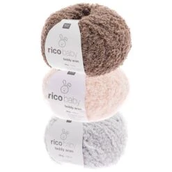 Laine Rico Design - Layette Baby Teddy Aran - 50 Gr