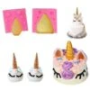 Licorne Oreilles De Cheval Magique, 3D En Silicone De Chocolat Savon Gâteau, Fondant Gâteau, L'Argil