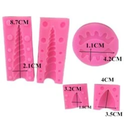 Licorne Oreilles De Cheval Magique, 3D En Silicone De Chocolat Savon Gâteau, Fondant Gâteau, L'Argil -Promos Creavea Boutique licorne oreilles de cheval magique 3d en silicone de chocolat savon gateau fondant gateau largil p 2