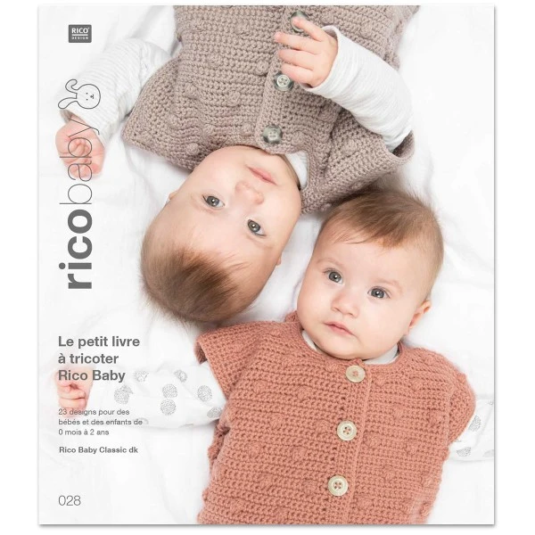 Livre Rico Design - Rico Baby N°28 - 20 Projets 1 Livre Rico Design - Rico Baby N°28 - 20 Projets
