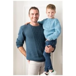 Livre Tricot DMC - Papa Et Moi - 4 Modèles Matchy/Matchy 5 Livre Tricot DMC - Papa Et Moi - 4 Modèles Matchy/Matchy -Promos Creavea Boutique livre tricot dmc papa et moi 4 modeles matchymatchy p 3