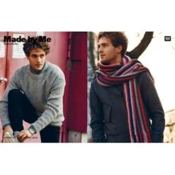 Livre Tricot Rico Design - Made By Me - Hommes - 19 Modèles -Promos Creavea Boutique livre tricot rico design made by me hommes 19 modeles p 3