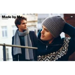 Livre Tricot Rico Design - Made By Me - Hommes - 19 Modèles -Promos Creavea Boutique livre tricot rico design made by me hommes 19 modeles p 4