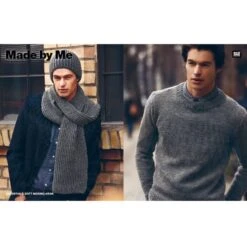 Livre Tricot Rico Design - Made By Me - Hommes - 19 Modèles -Promos Creavea Boutique livre tricot rico design made by me hommes 19 modeles p 5