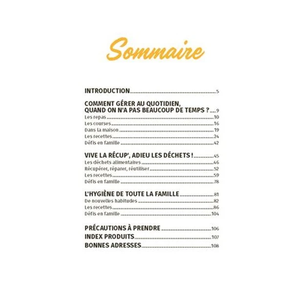 Livre Zéro Déchet - Le Zéro Déchet En Famille 4 Livre Zéro Déchet - Le Zéro Déchet En Famille – Image 4