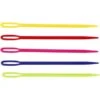 Creativ Company Lot D'aiguilles Passe-laine Multicolores - 7 Cm - 5 Pcs