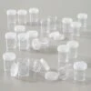 Lot De 20 Flacons Vides Avec Couvercle, Tubes ø 36 Mm Haut 45 Mm, Contenant 25 Ml