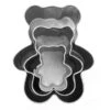 Lot De 3 Emporte-pièces Acier Inoxydable Ourson Graine Créative 265049