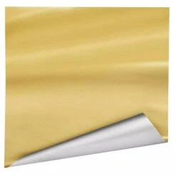 Lot De 3 Feuilles Aluminium, Doré / Argenté, 20 X 30 Cm, épaisseur 0,15 Mm -Promos Creavea Boutique lot de 3 feuilles aluminium dore argente 20 x 30 cm epaisseur 015 mm p 2